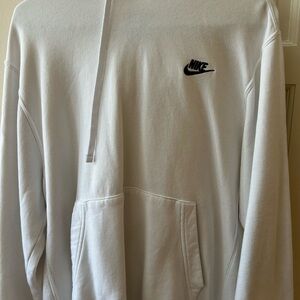 Nike White Hoodie for Men